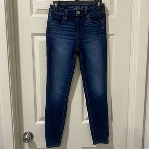 American Eagle hi-rise jeggings. Sz4Short